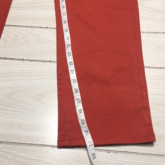 Gloria Vanderbilt Women's Amanda Jeans Red Sz 16 Average NWT - Picture 9 of 9